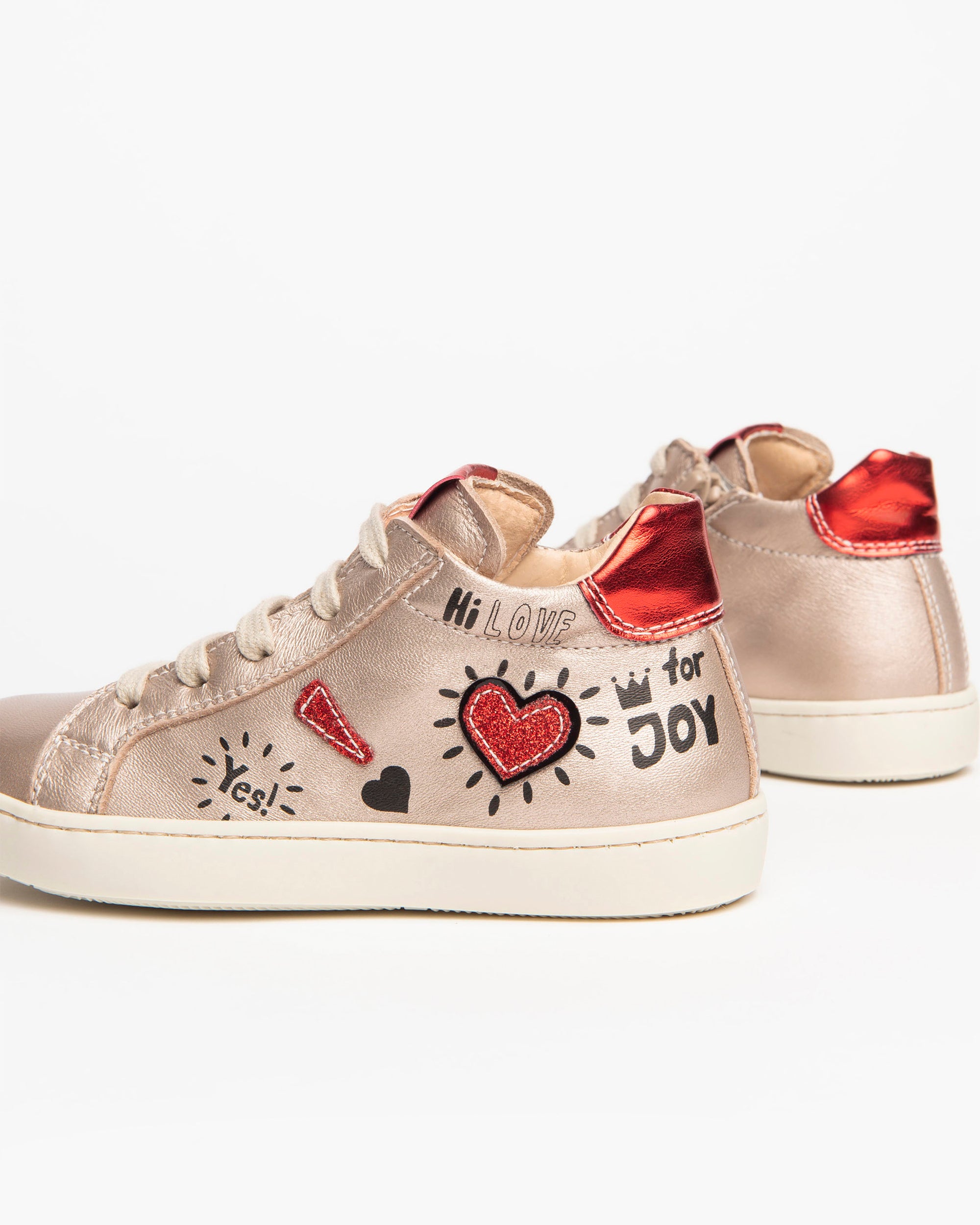 Nero Giardini Sneakers Baskets Fille Cuir Paillettes