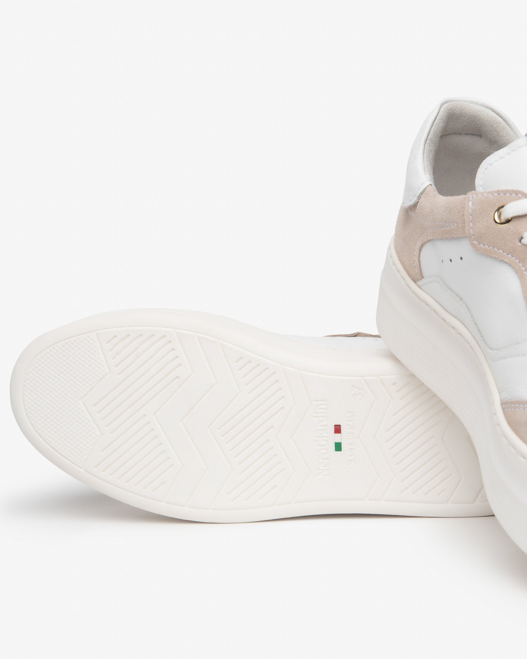 Nero Giardini Sneakers Baskets Cuir Daim 38 Memory