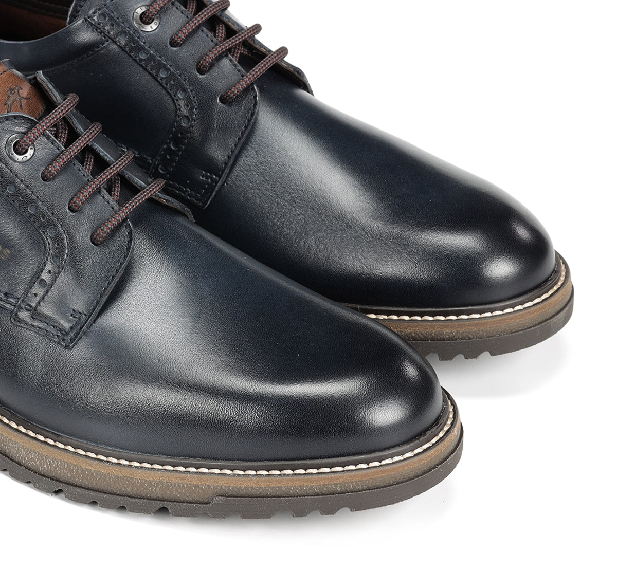 Fluchos Buggy F2319 chaussures bleues homme cuir