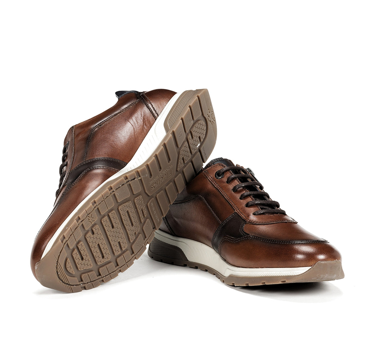 Fluchos Deportivos Louis F1600 baskets homme marron cuir