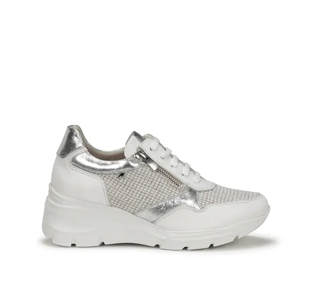 Fluchos Olas F1660 baskets femme blanc compensées