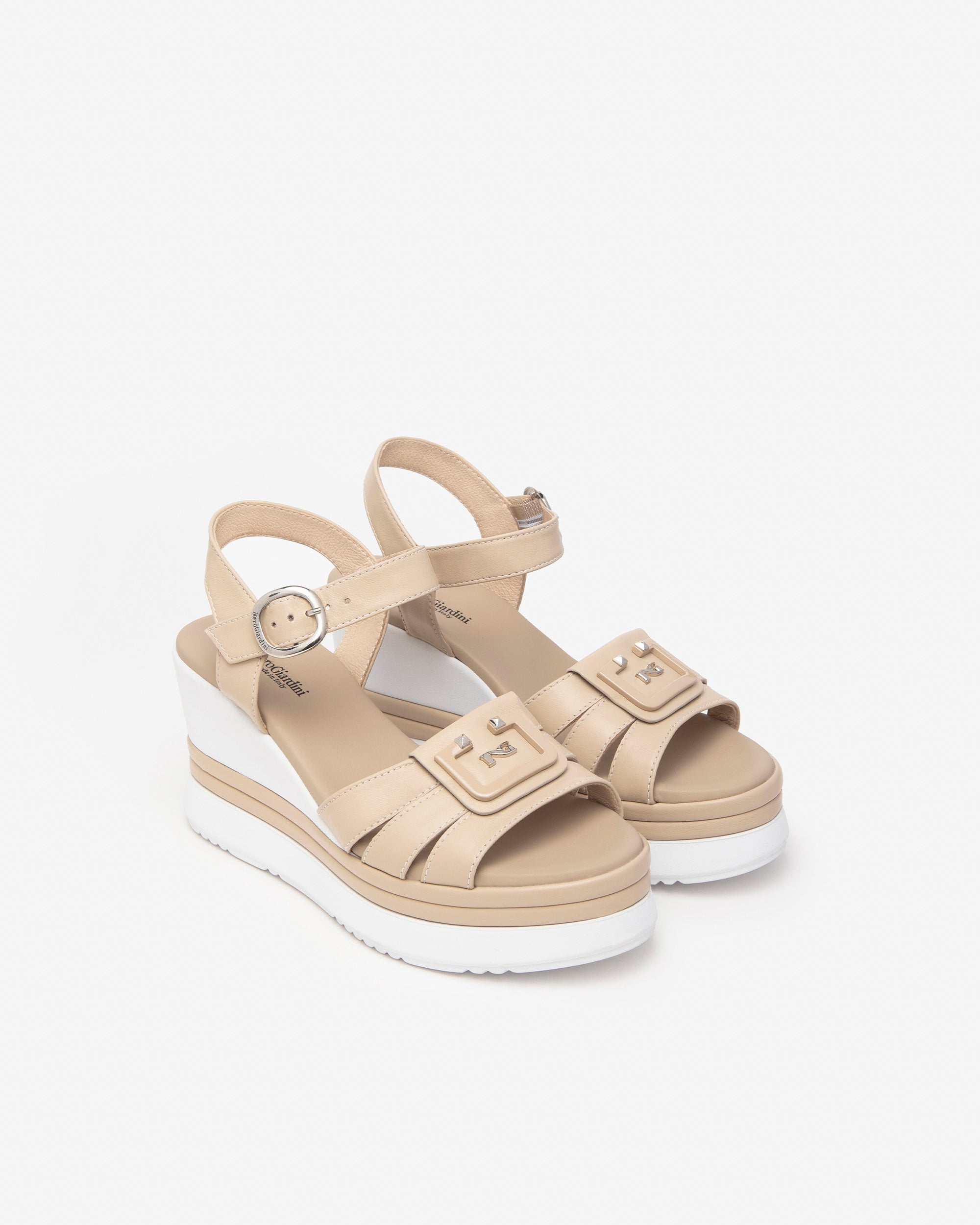 Nero Giardini Sandals sandales cuir femme pointure 38