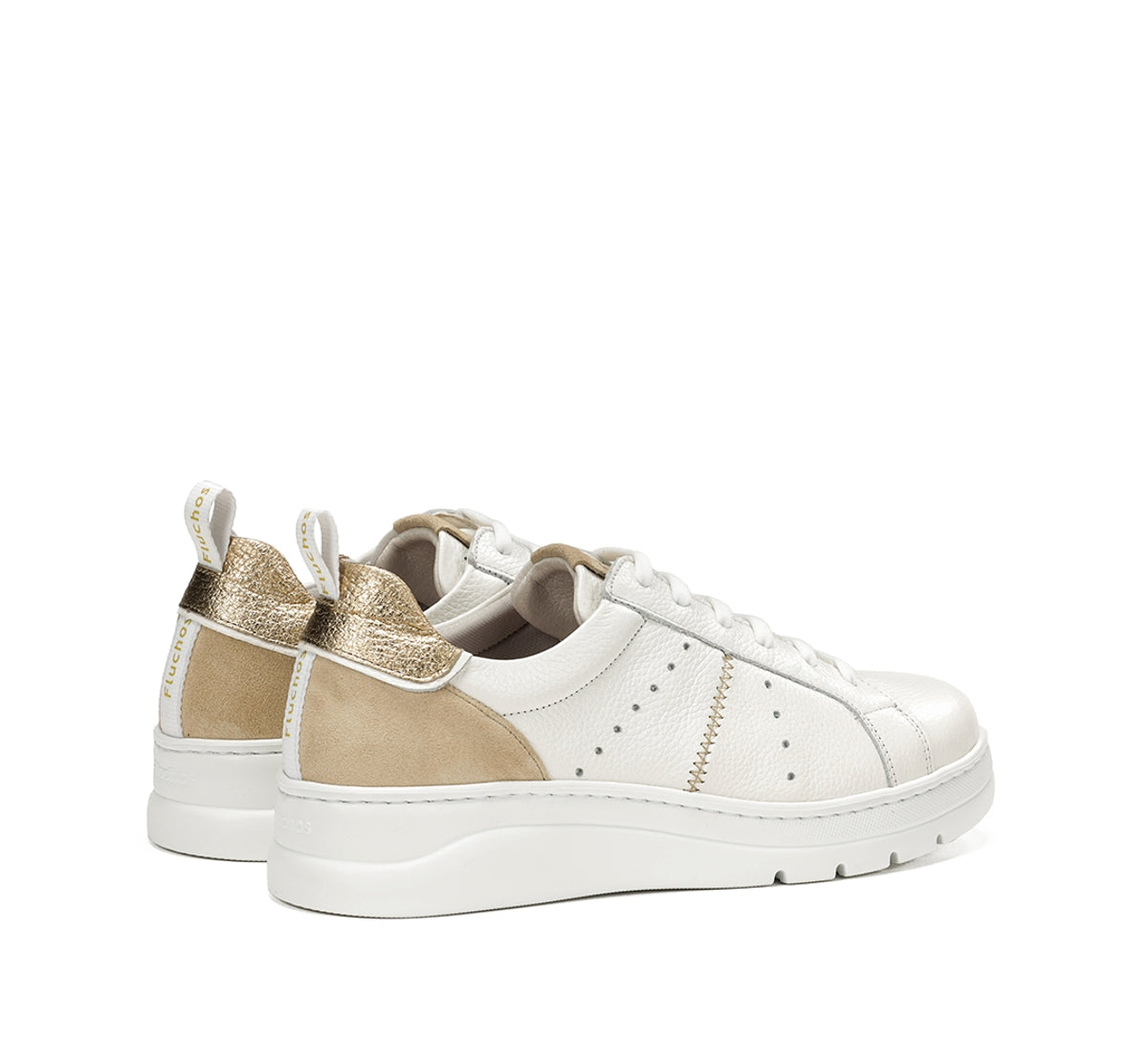 Fluchos Pompas F1665 baskets blanc femme cuir