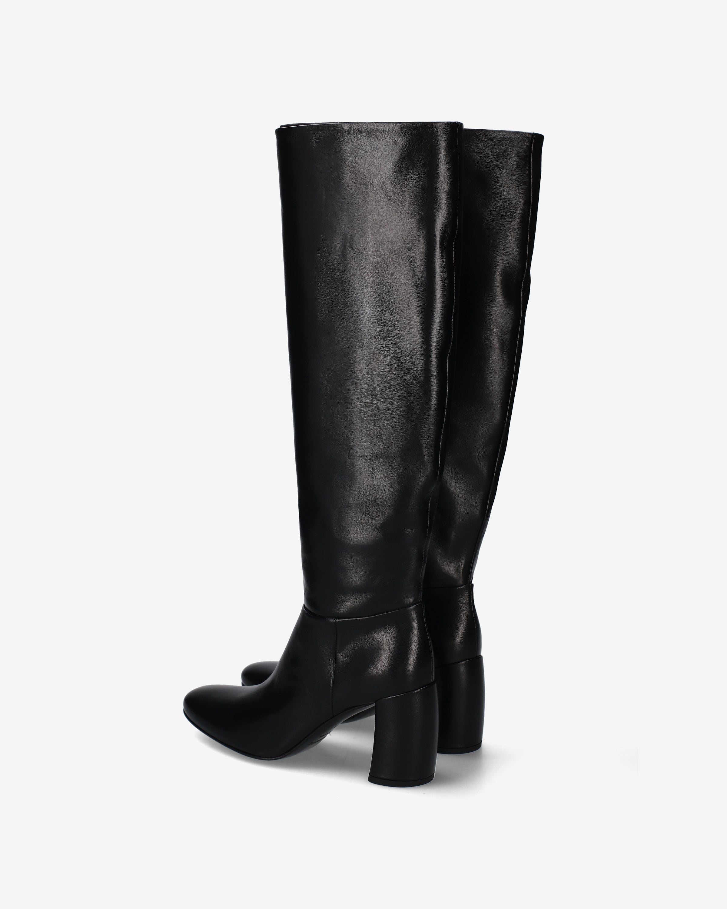 Premiata Stivali bottes cuir noir talon 85 femme