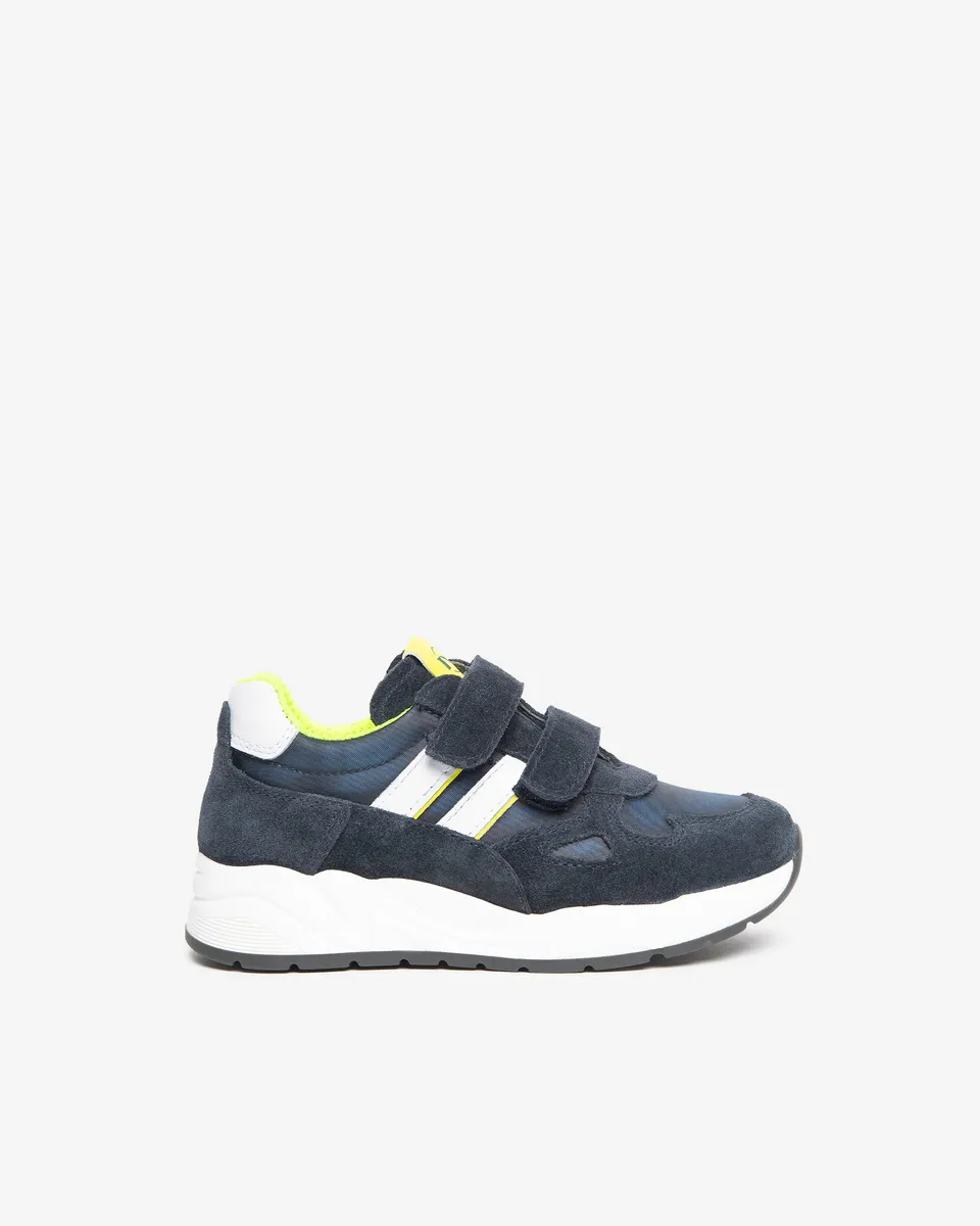Nero Giardini Sneakers baskets garçon daim scratch