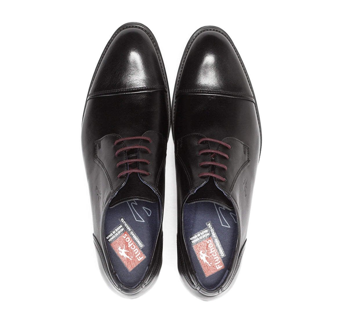 Fluchos Heracles 8412W chaussures homme noir large