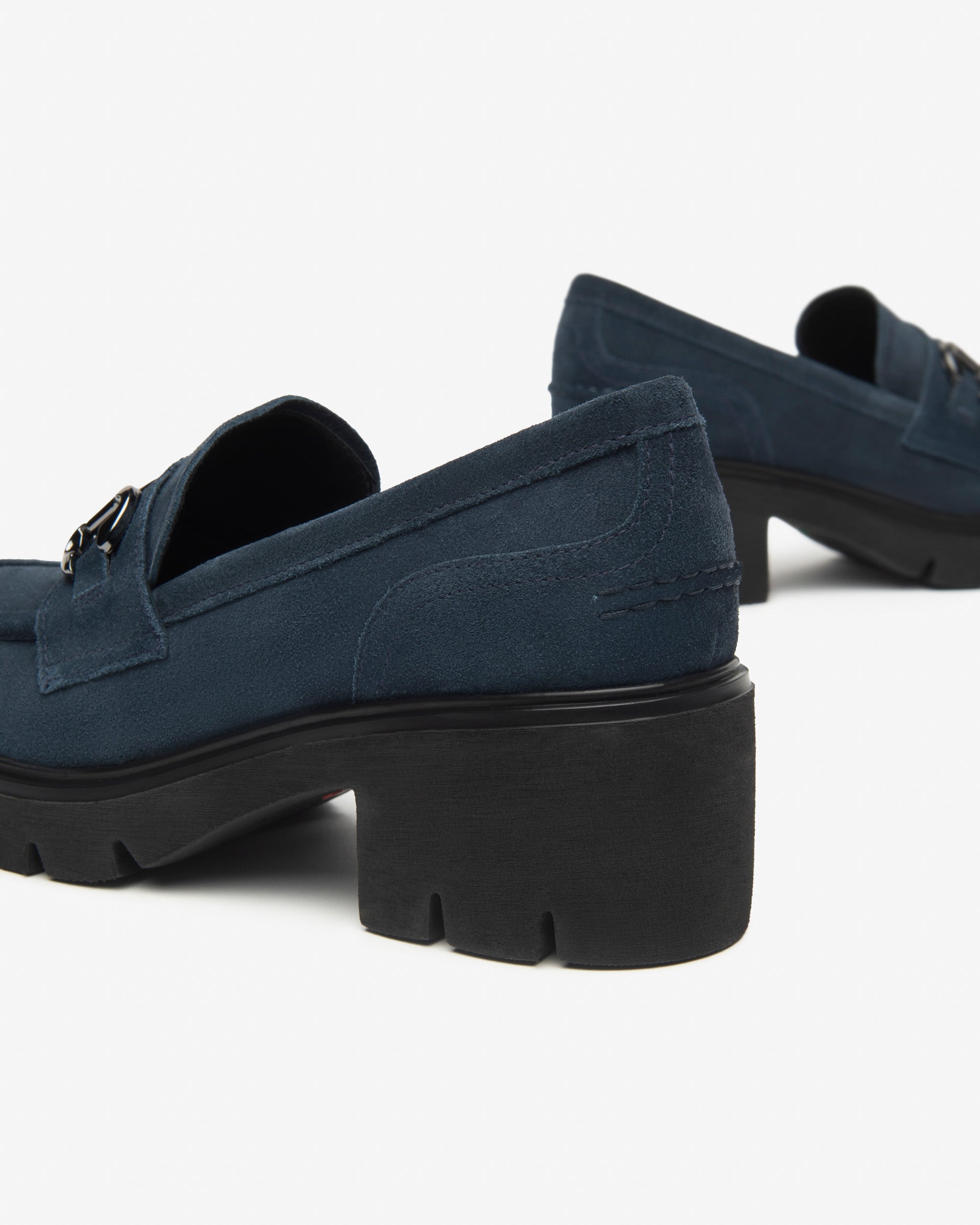 Nero Giardini Loafers Mocassins Daim Femme Talon 60mm