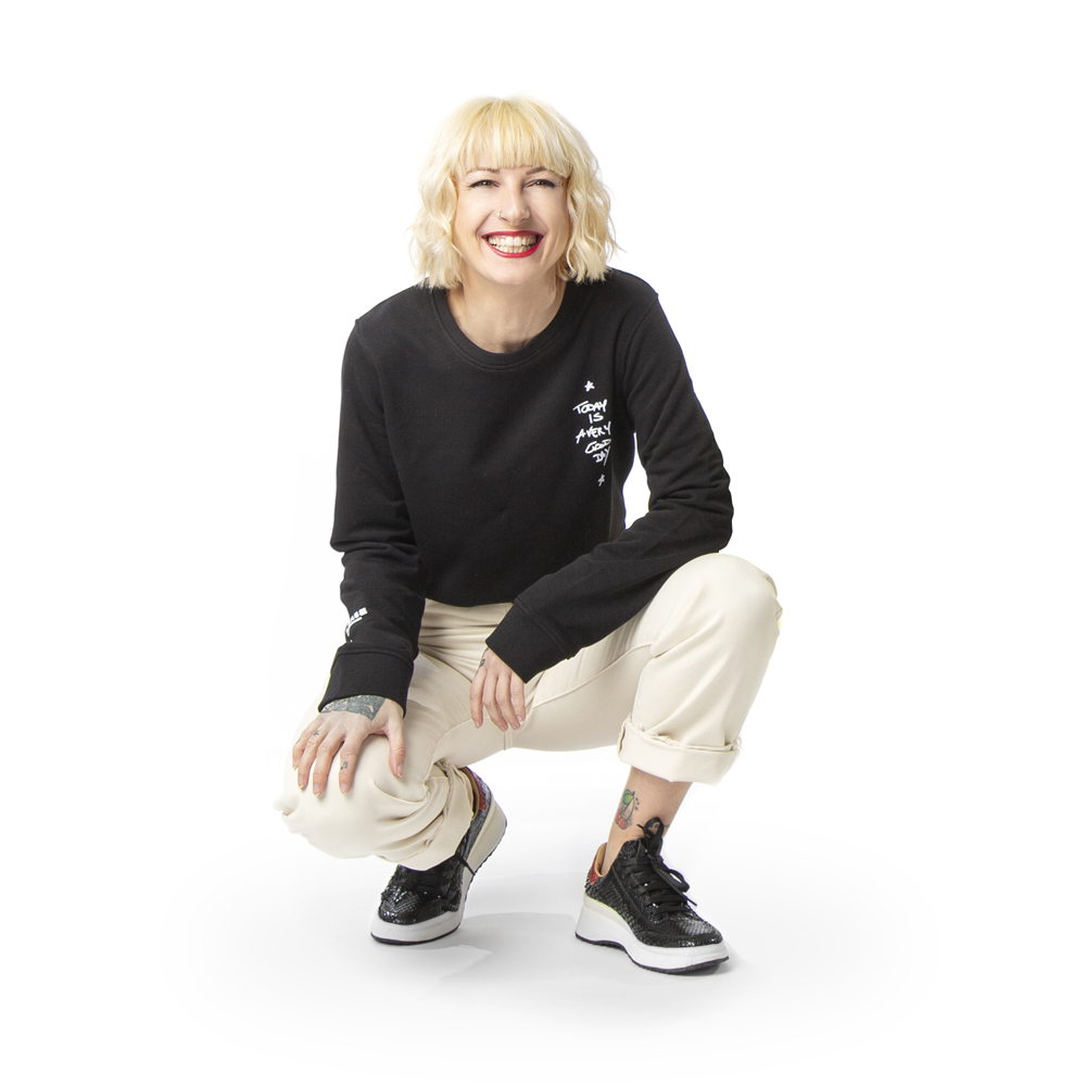 Primabase Leitmotiv sweat coton bio noir homme