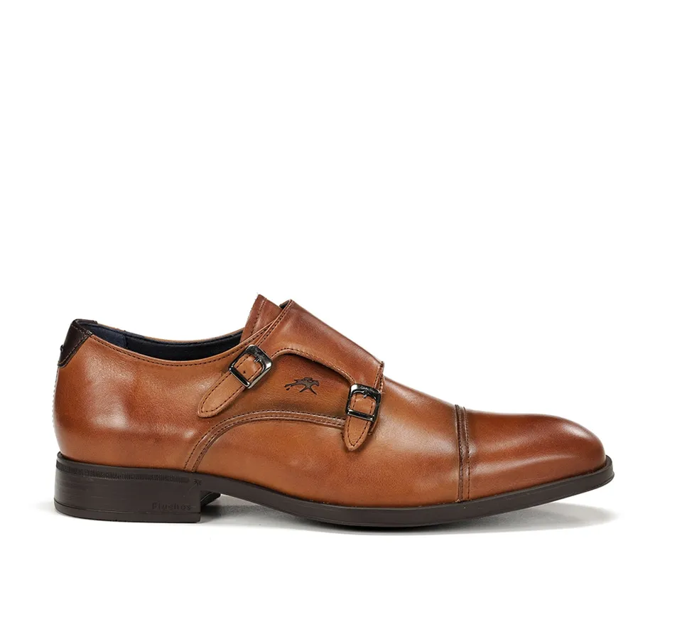 Fluchos Zapatos Asgard F1838 chaussure marron cuir homme