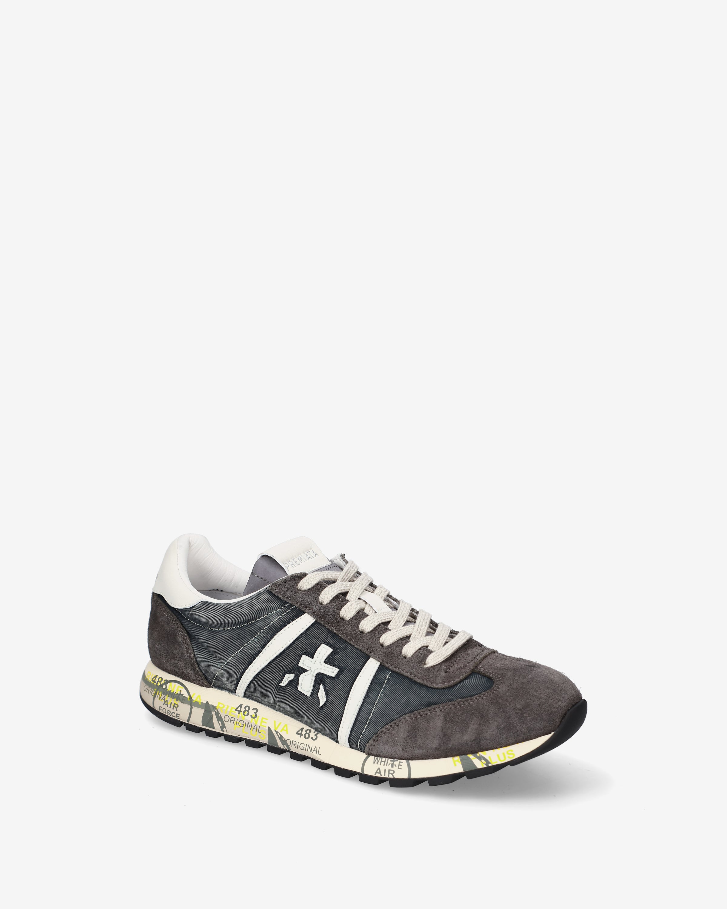 Premiata Lucy 8405 sneakers tissu gris homme
