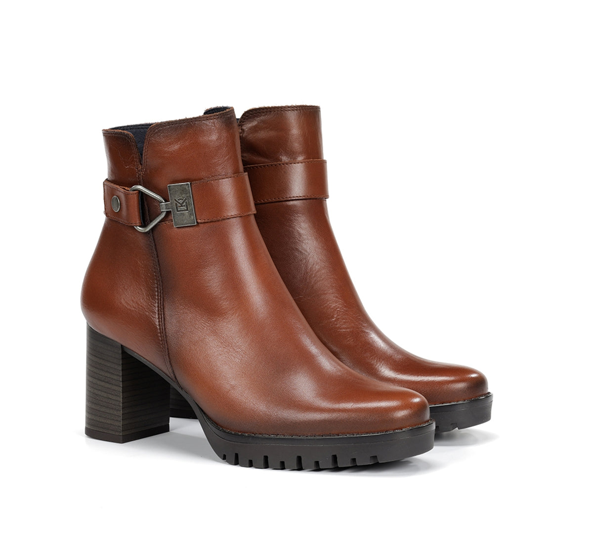 Dorking Evie D8961 bottines femme marron talon
