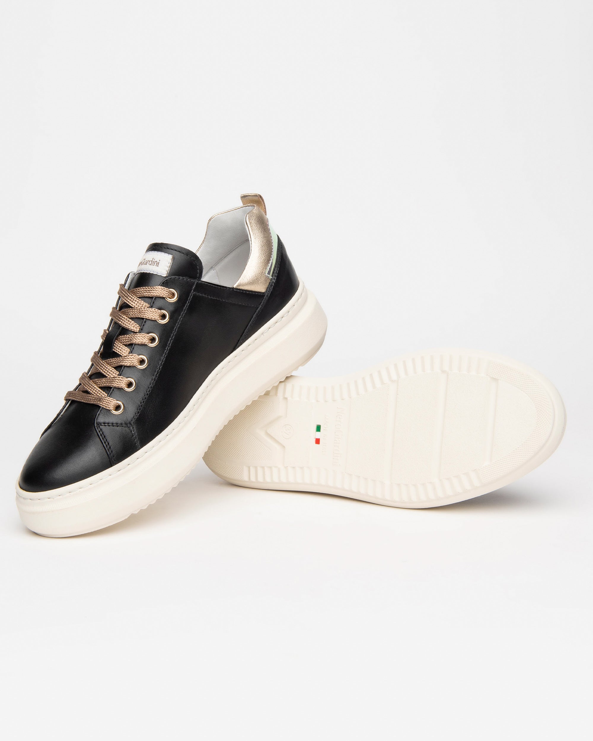 Nero Giardini Sneakers baskets cuir femme hiver