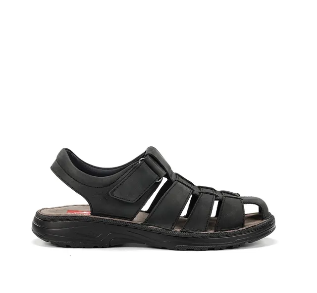 Fluchos Azores F2198 sandales homme noir velcro été