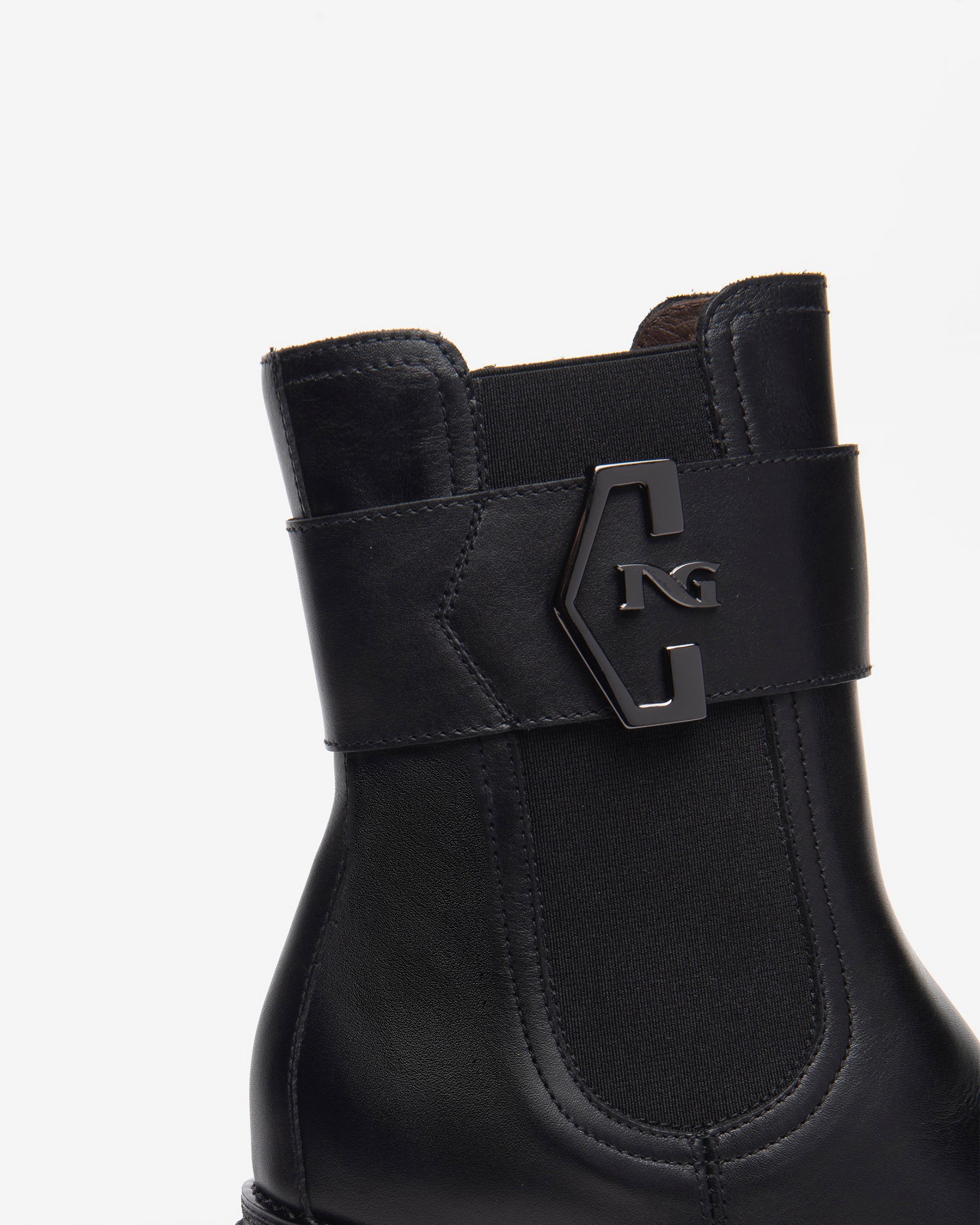 Nero Giardini Chelsea Boots combat femme cuir