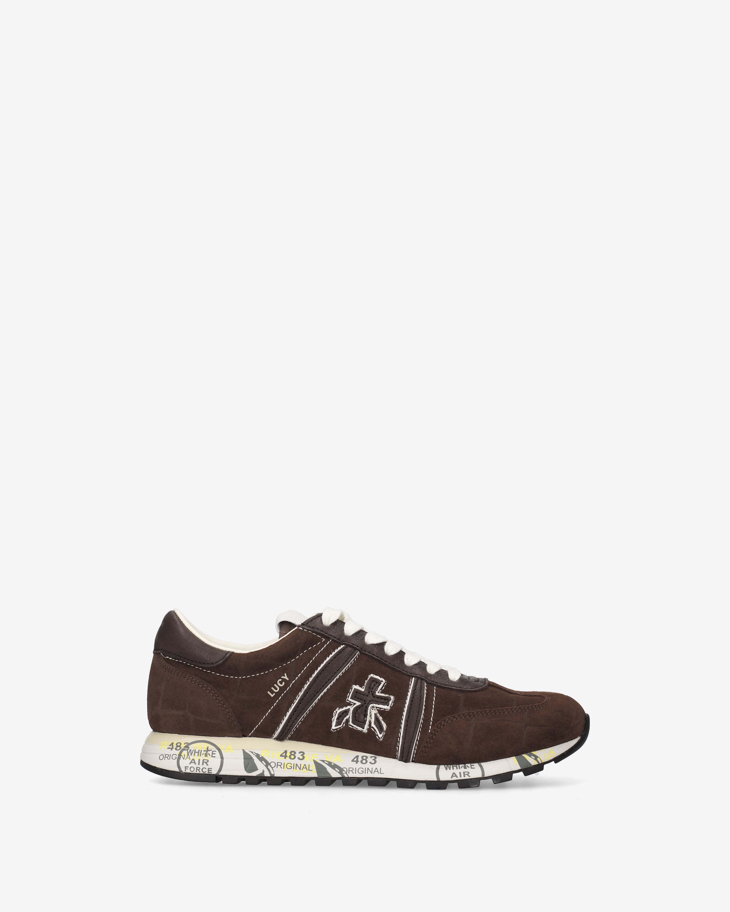 Premiata Lucyd 0.1 8413 sneakers femme marron cuir