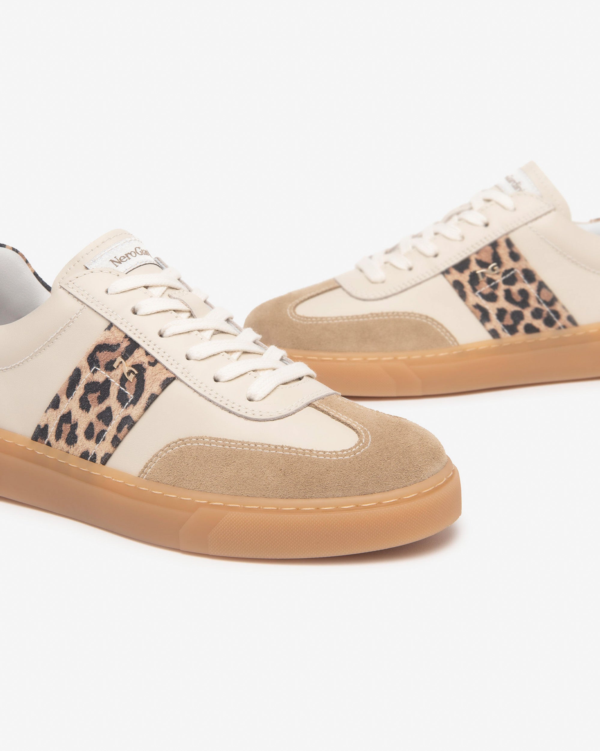 Nero Giardini Sneakers baskets femme daim cuir tissu