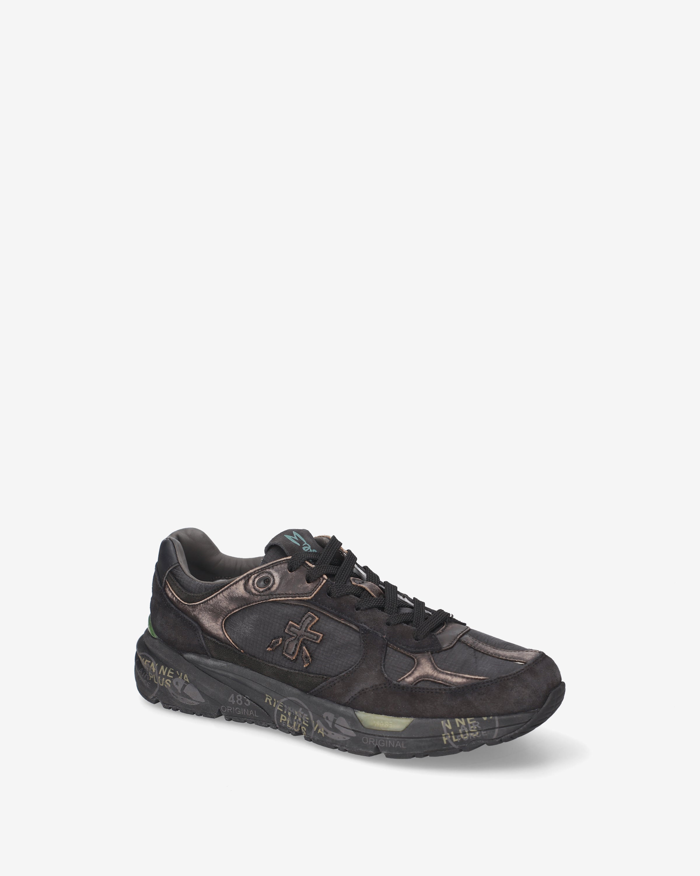 Premiata Mase25 8424 sneakers crème daim technique
