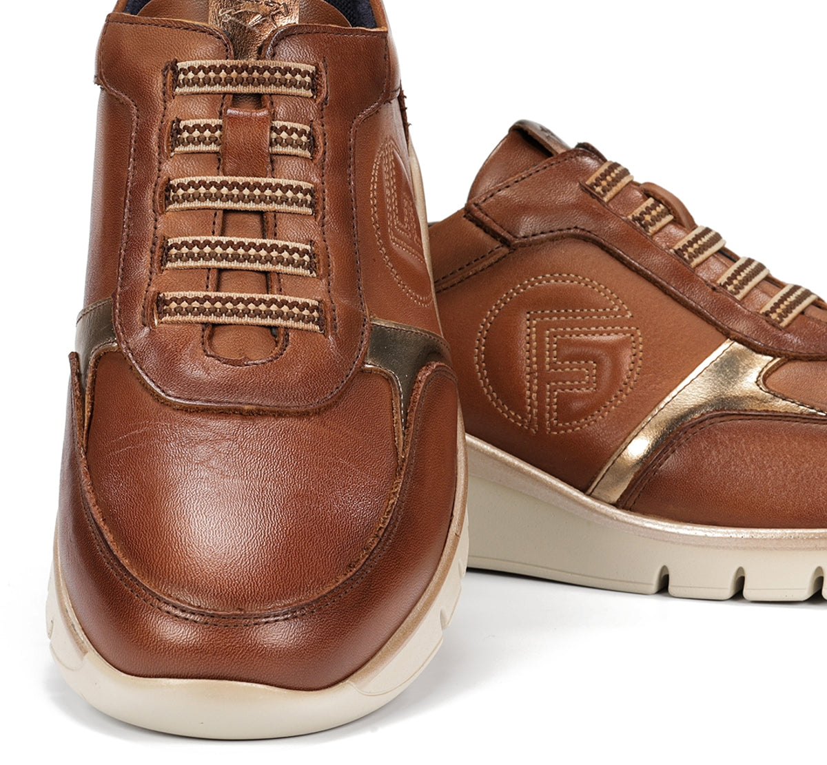 Fluchos Union F2074 baskets marron femme confort