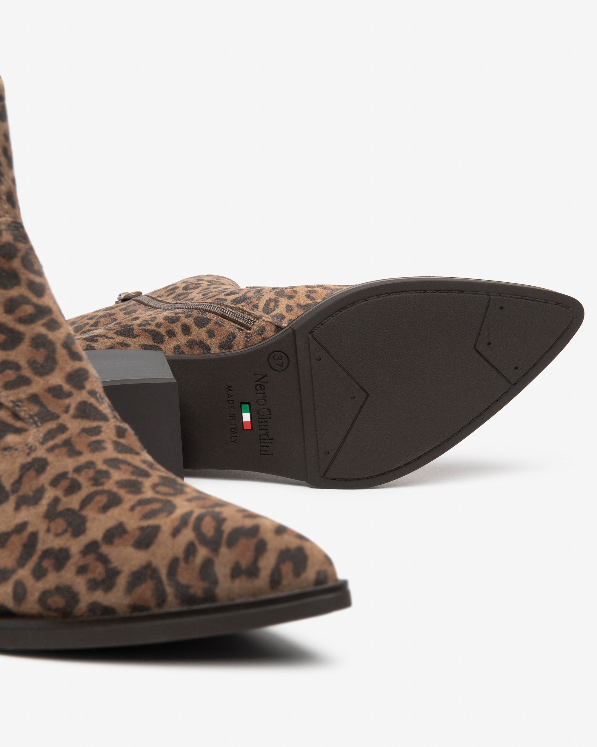 Nero Giardini Ankle Boots bottines daim femme imprimé 38