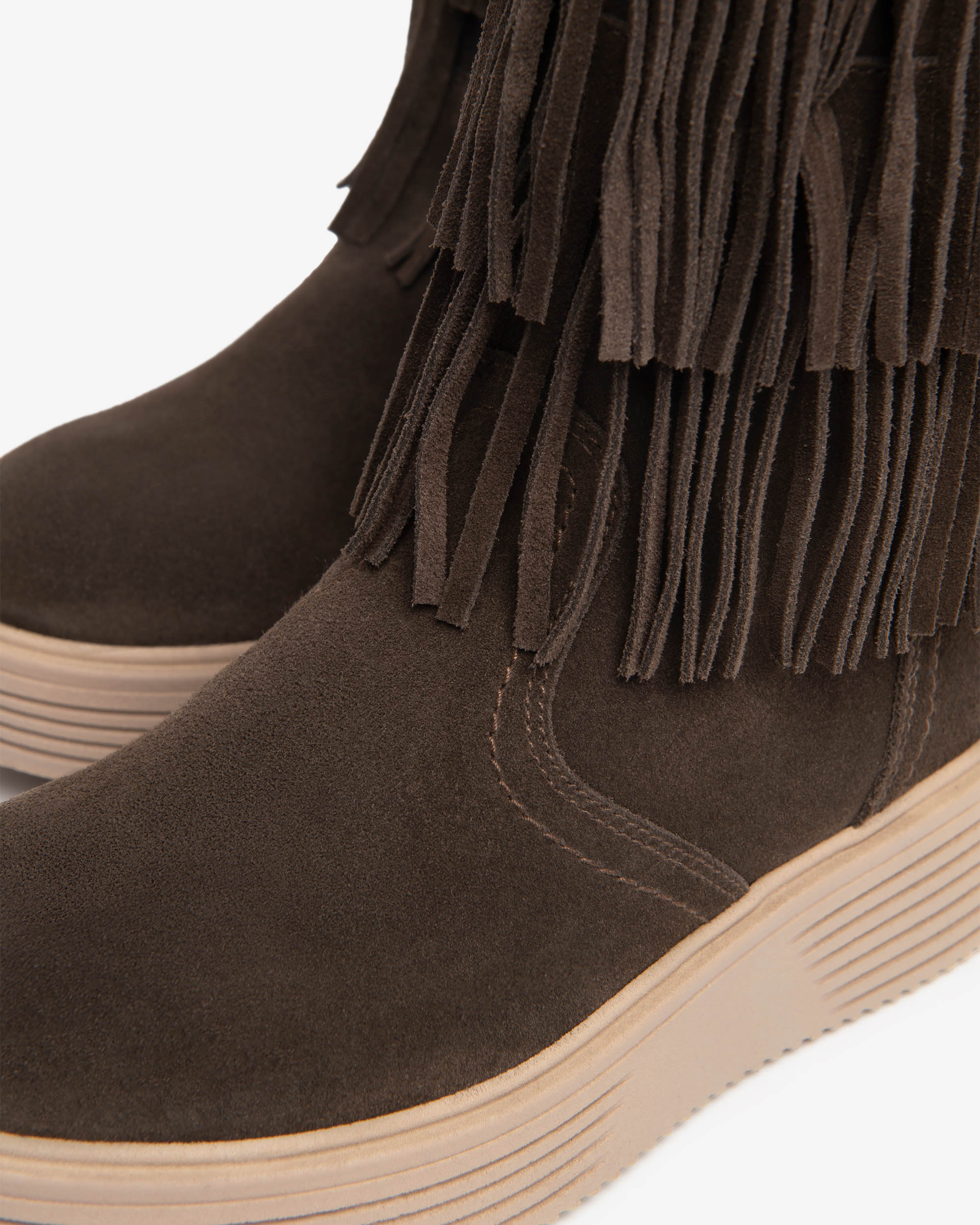 Nero Giardini Ankle Boots bottines daim fille franges