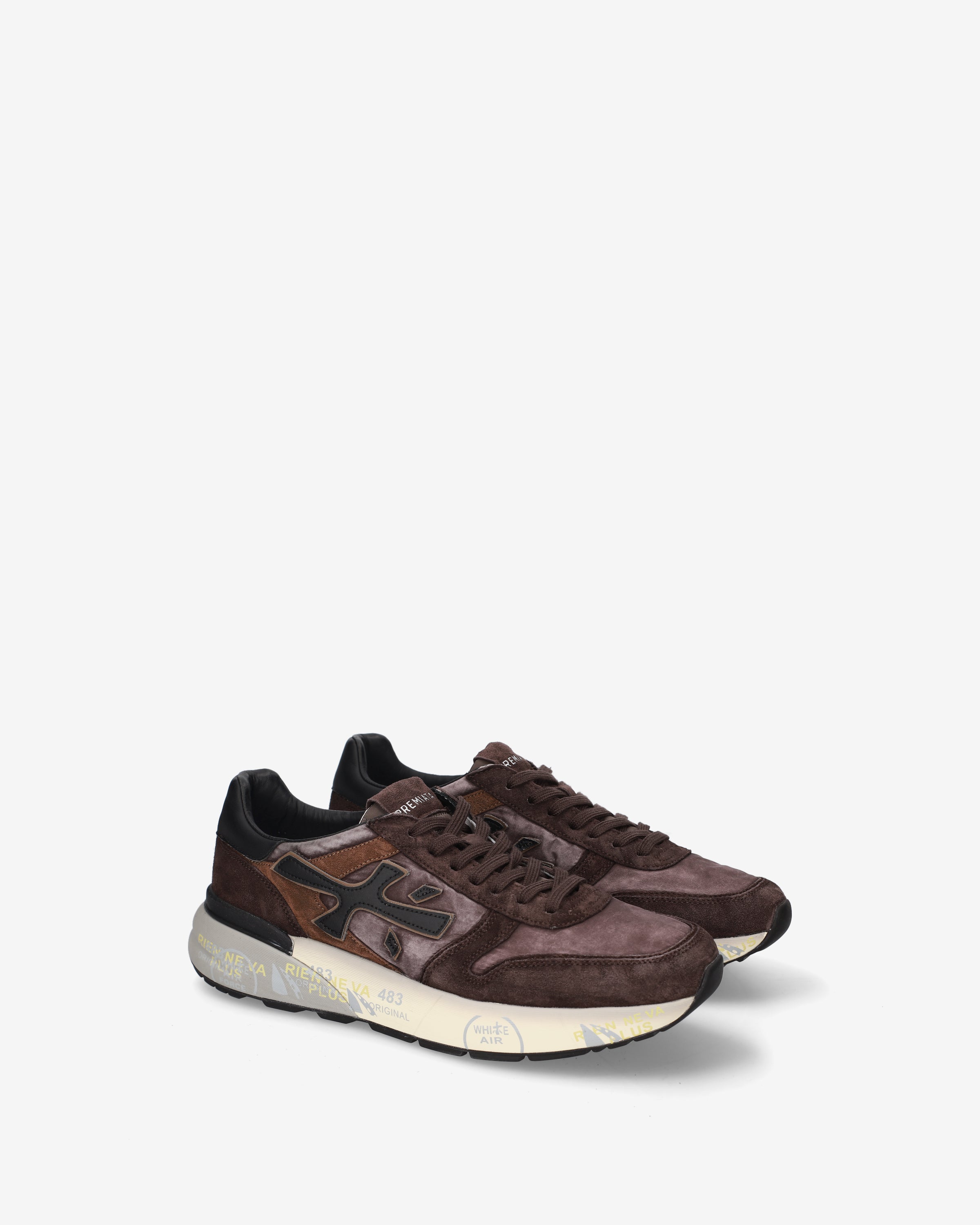 Premiata Mick 8434 sneakers marron daim pointure 42