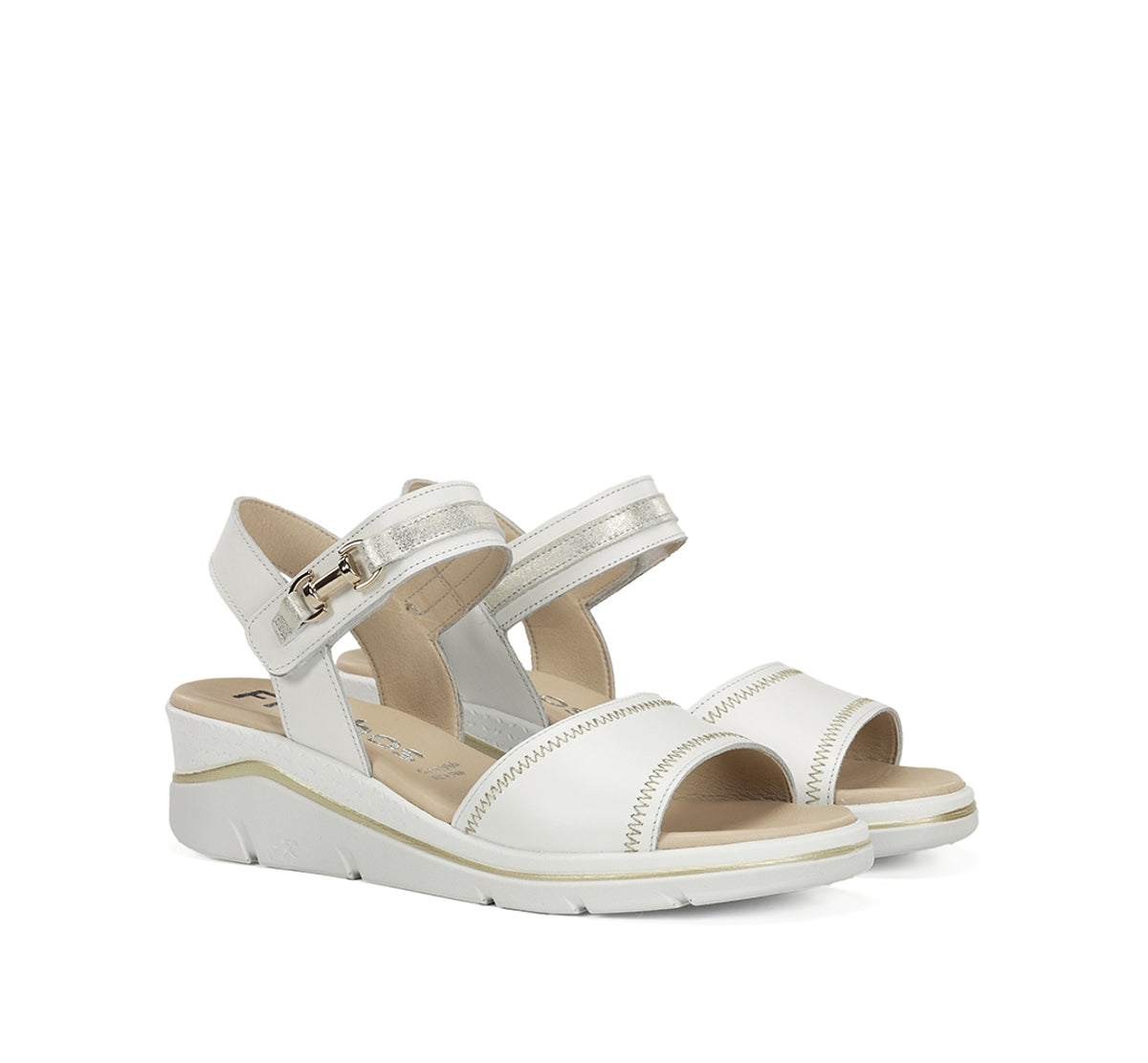 Fluchos Fire F2427 sandale femme blanche cuir