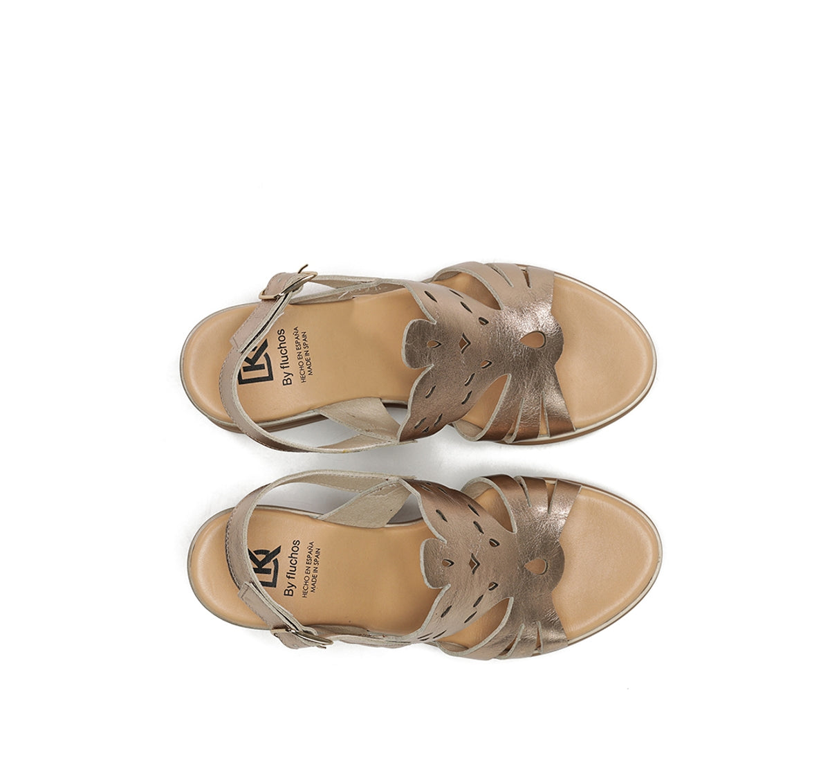Dorking Diane D9697 sandale dorée femme talon