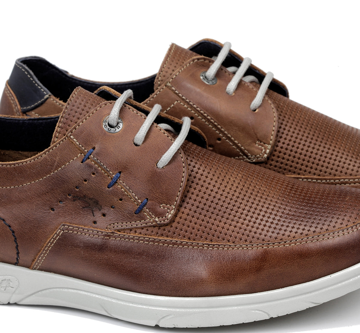 Fluchos Sumatra F0119 derbies homme marron cuir légers