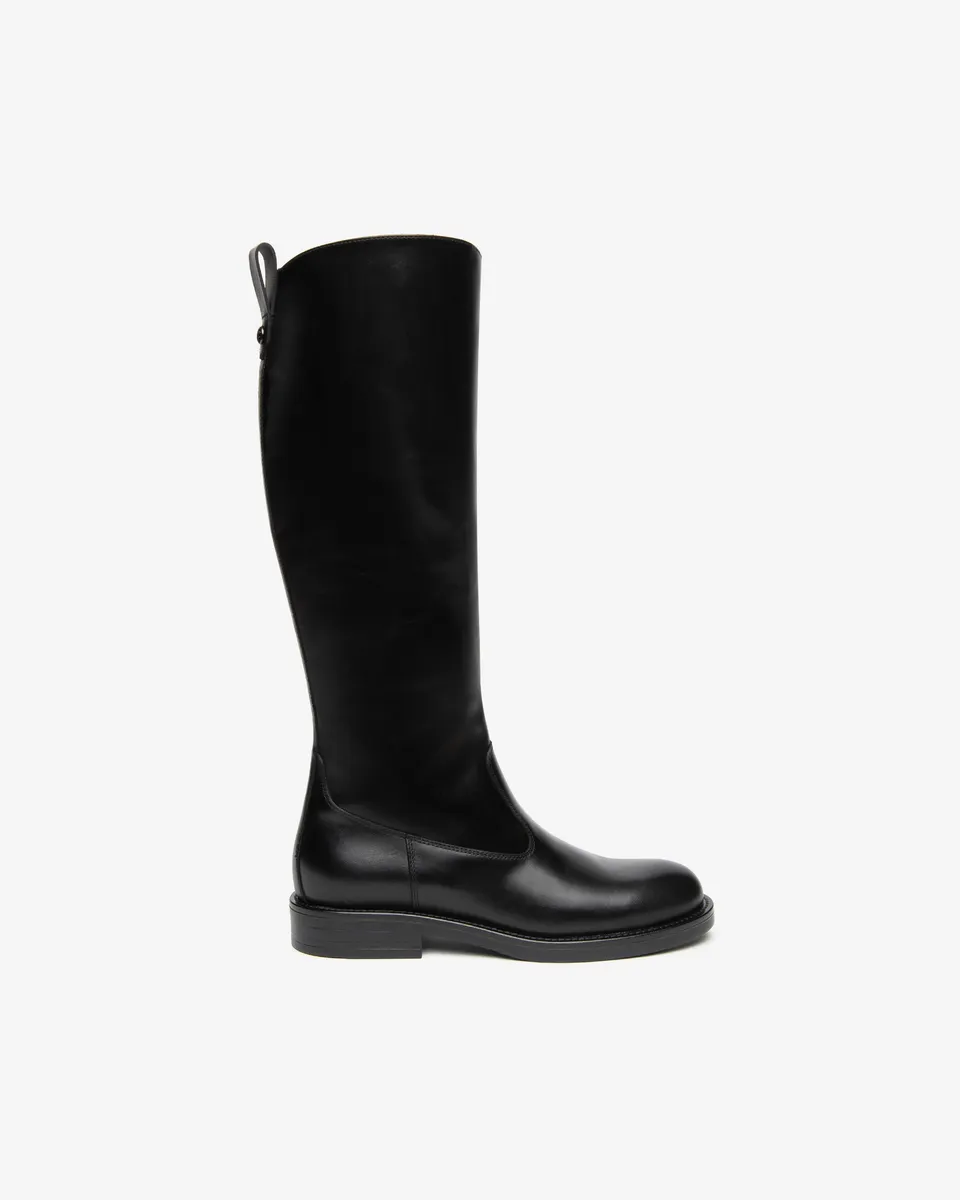 Nero Giardini Boots bottes femme cuir talon 30 mm