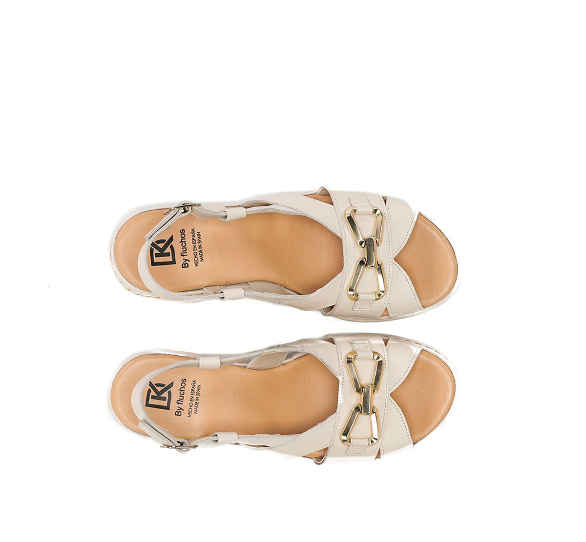 Dorking Windy D9651 sandale taupe plateforme femme