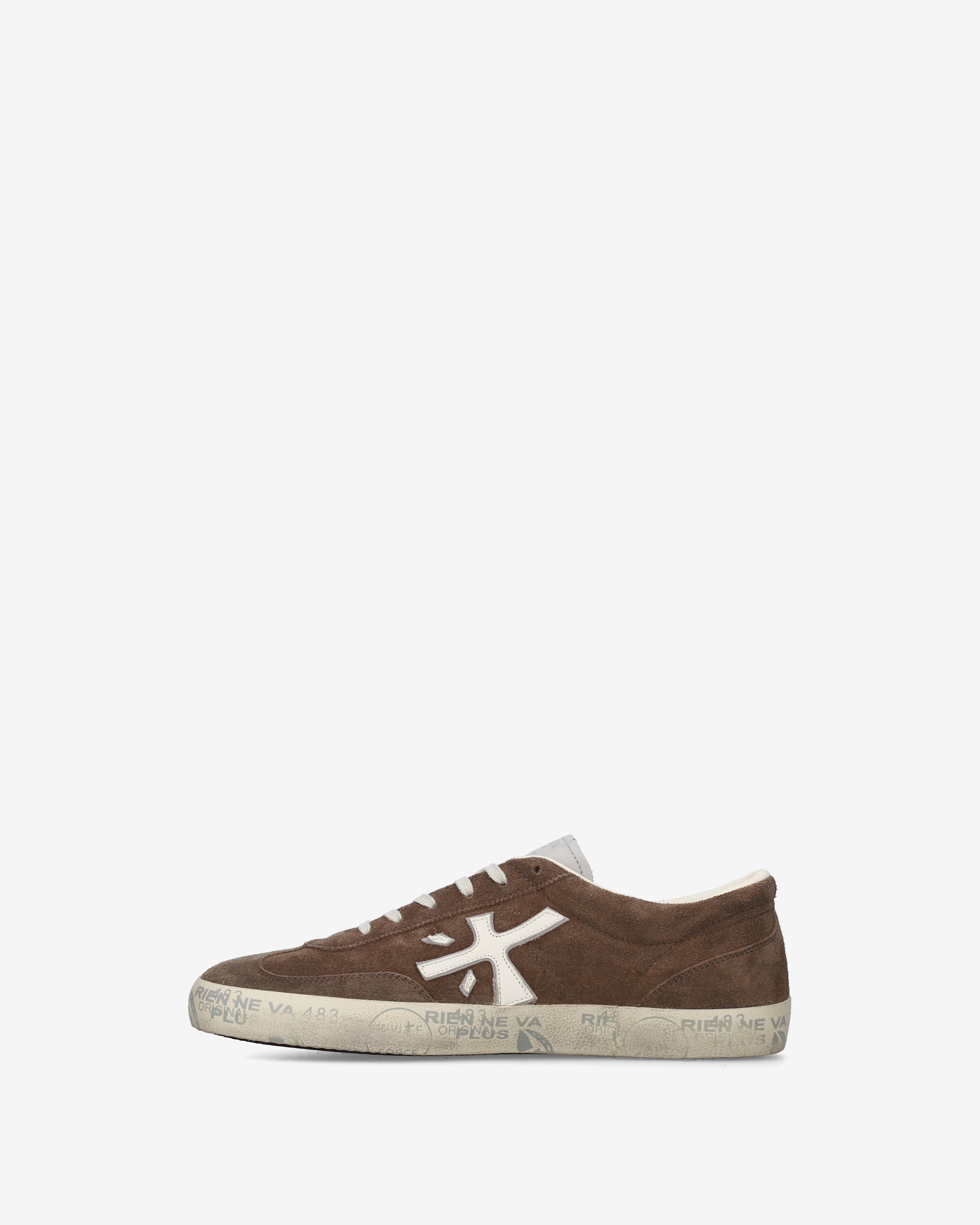 Premiata David 8094 baskets marron daim