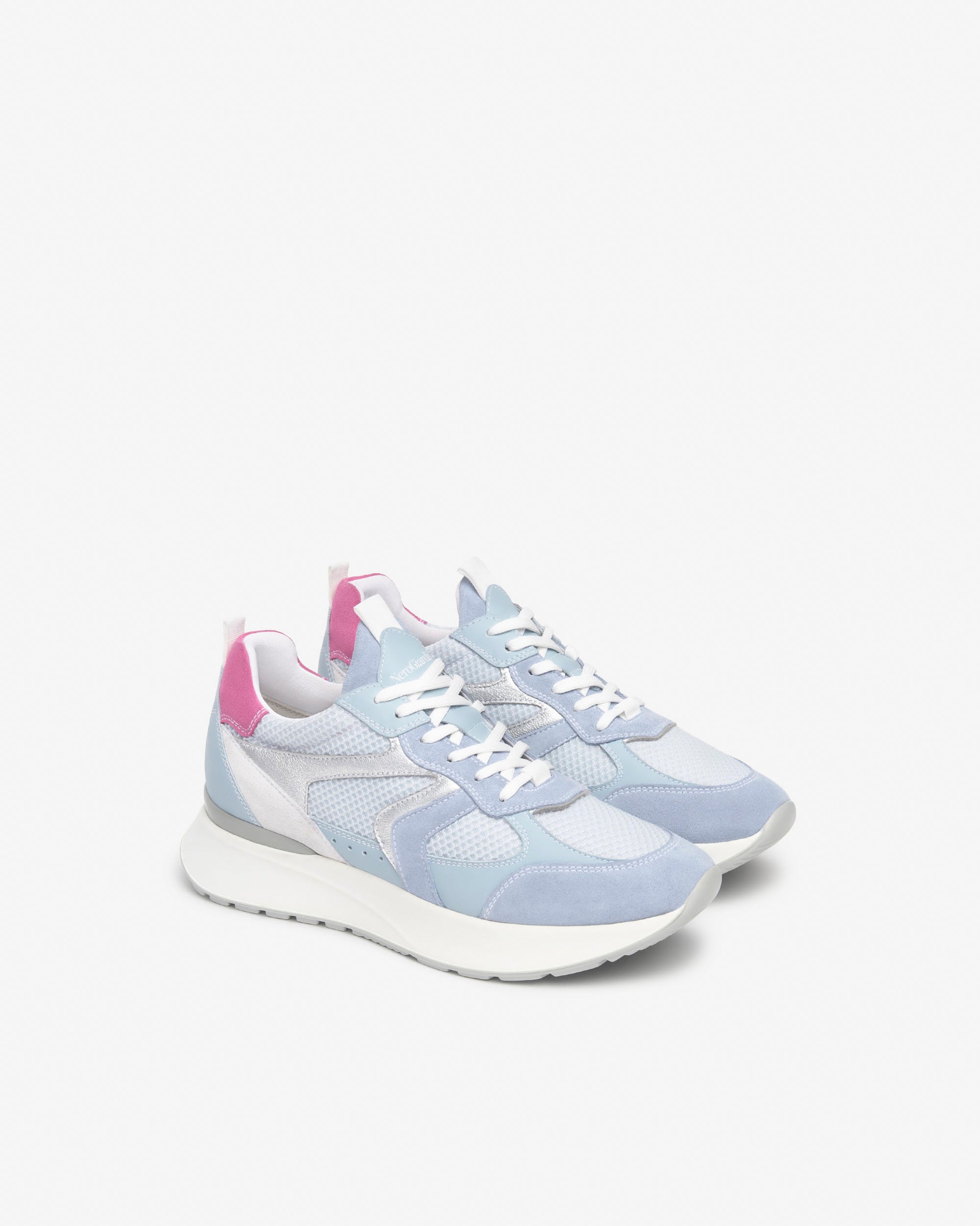 Nero Giardini Sneakers basket femme cuir pointure 38 semelle DryGo