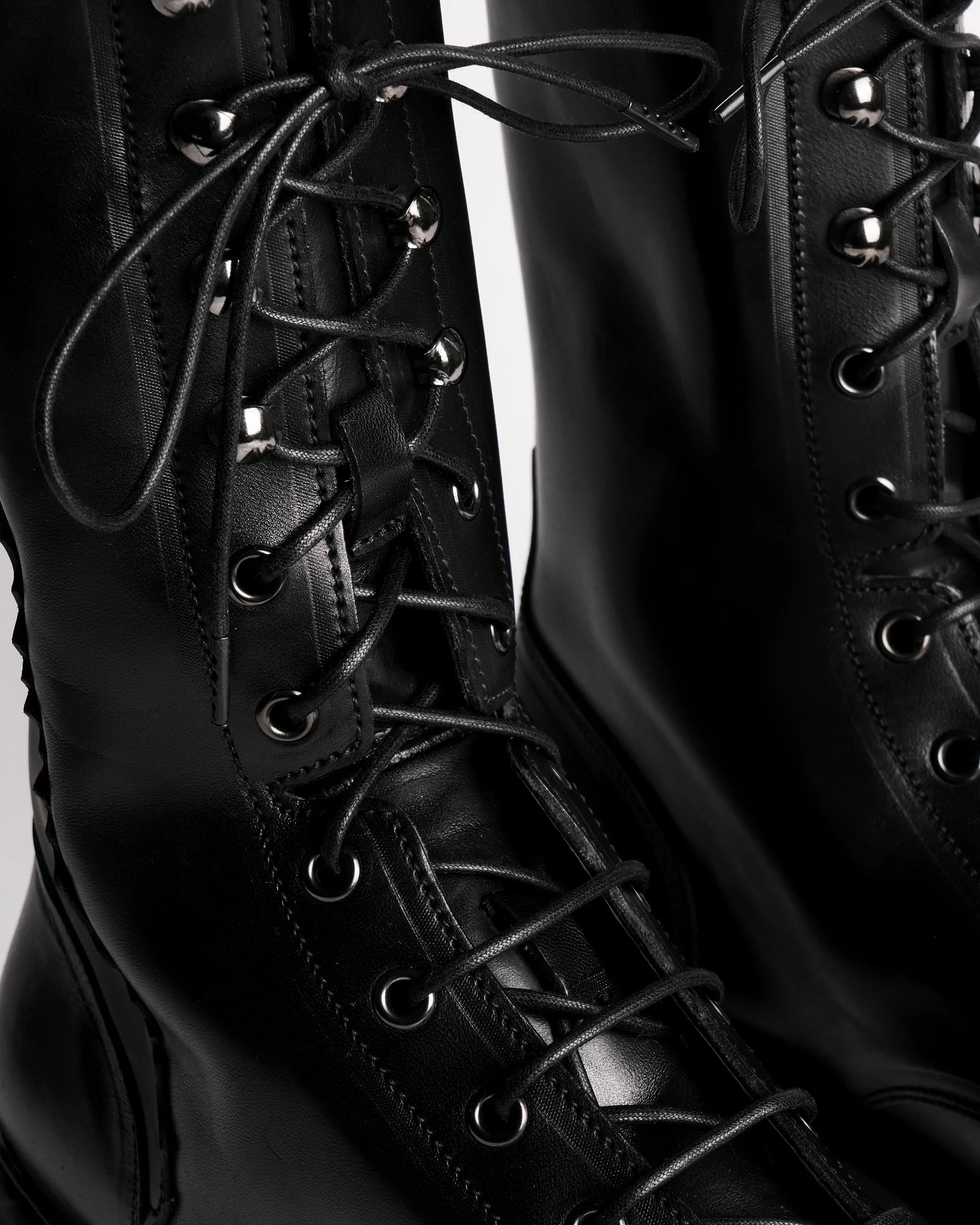 Premiata 018 boots homme cuir lacets Italie