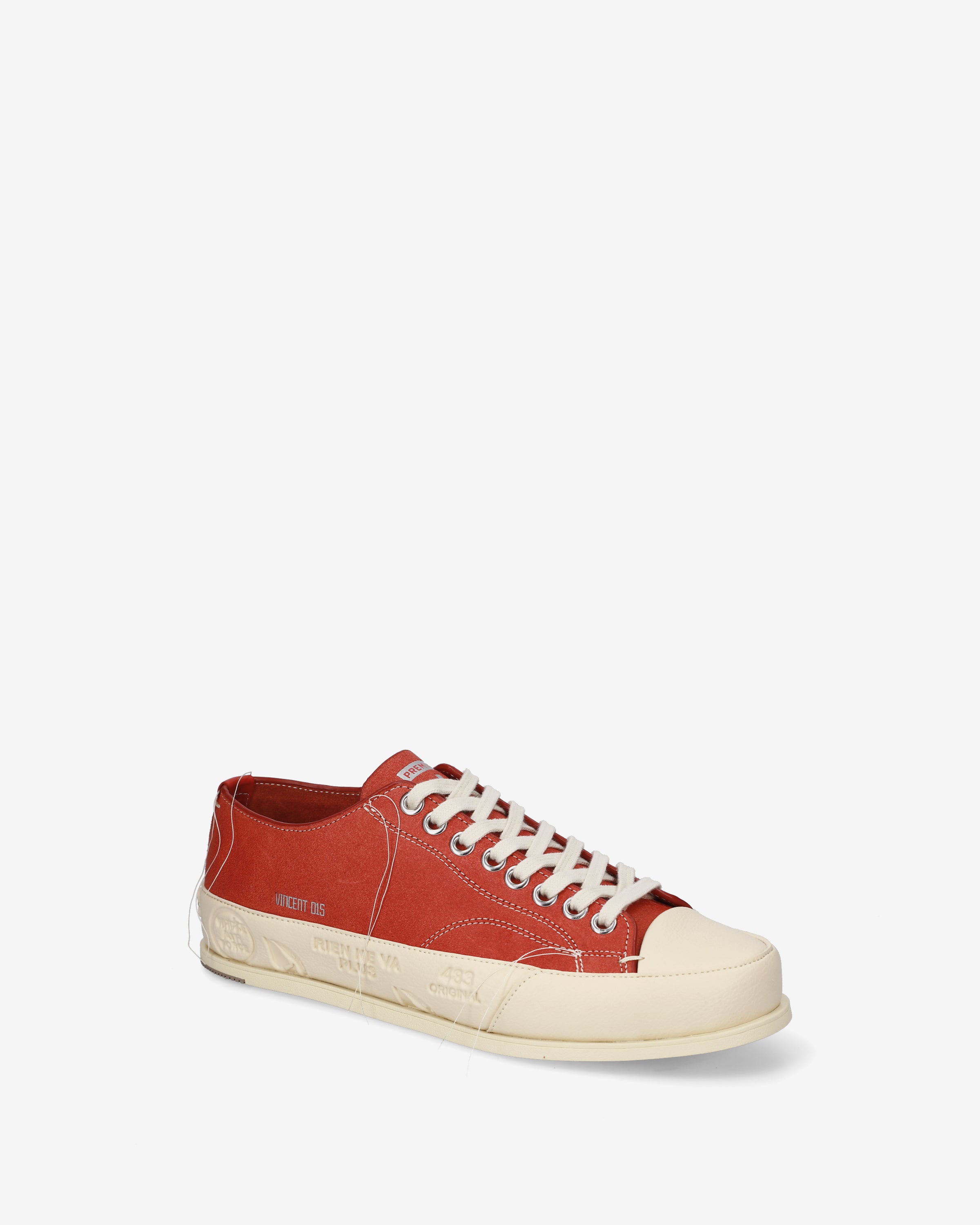 Premiata Vincent 015 baskets rouges suède 43