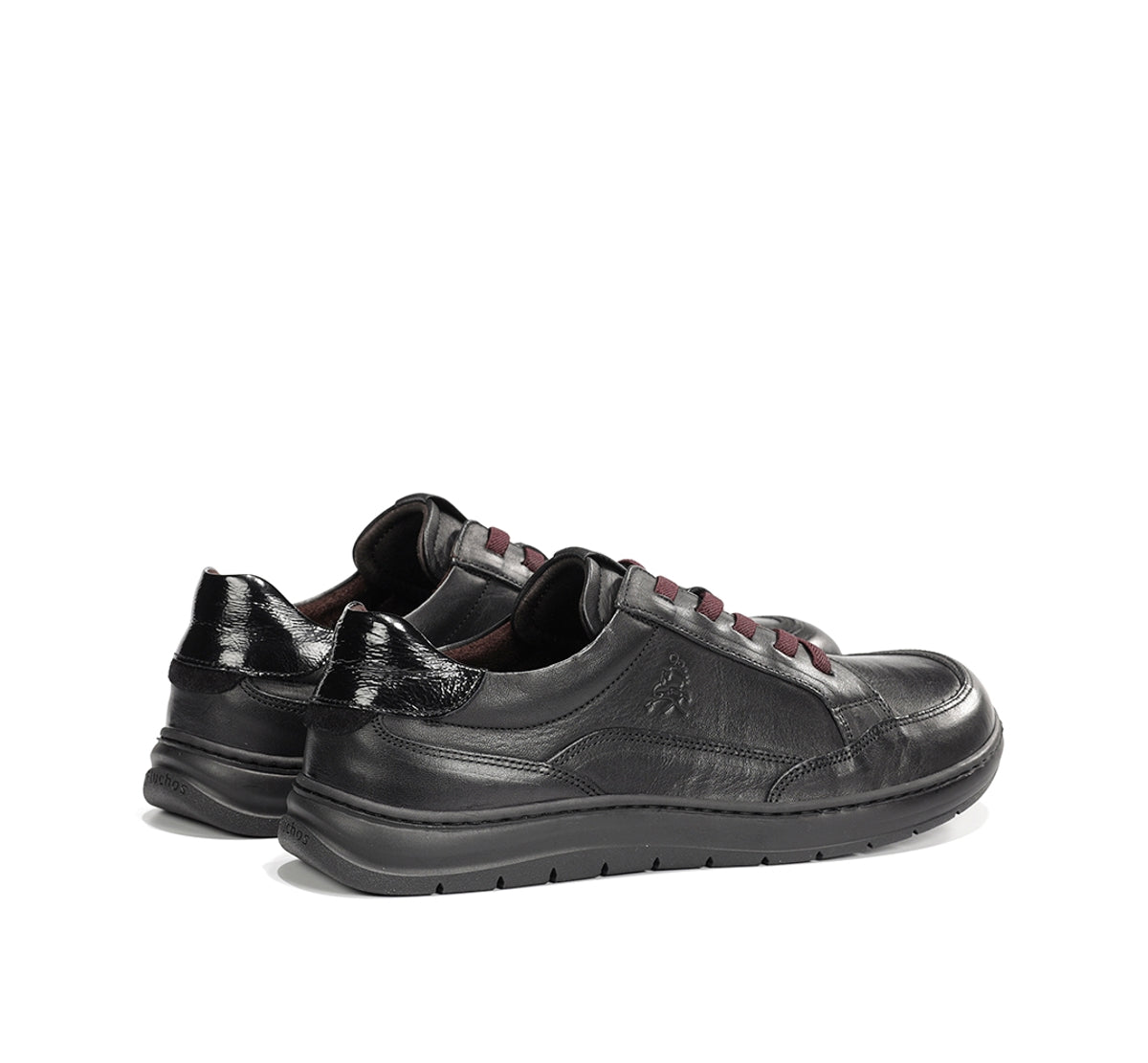 Fluchos Jungle F2552 baskets femme noir cuir souple