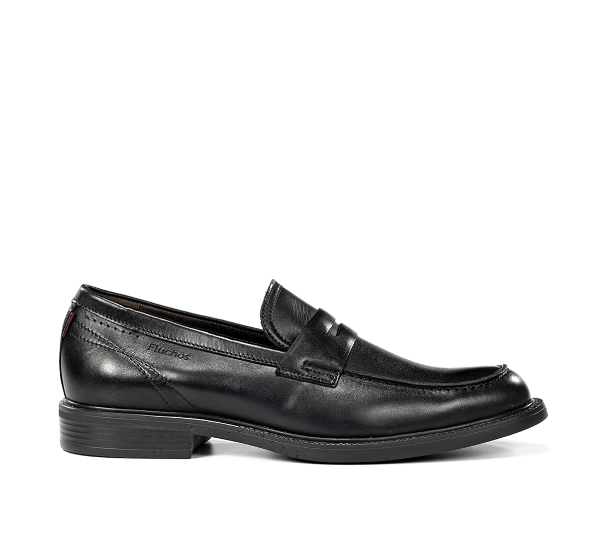 Fluchos Adrien F2496 Mocassin Noir Homme Cuir