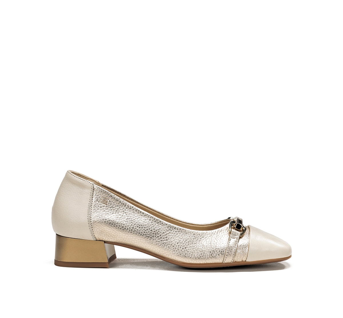 Dorking by Fluchos Gia D9304 mocassin doré à talon