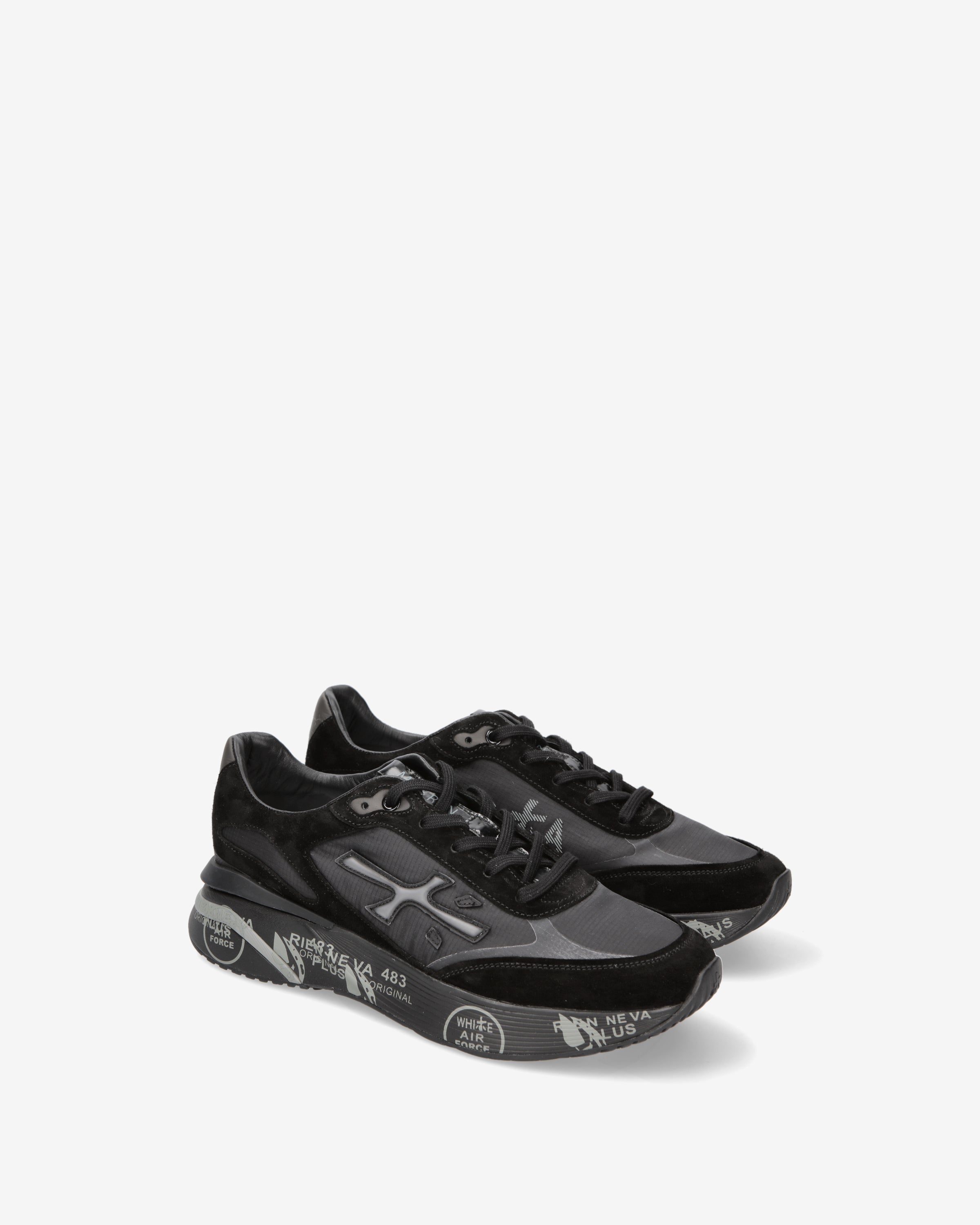 Premiata Moerun 6445 baskets noir homme