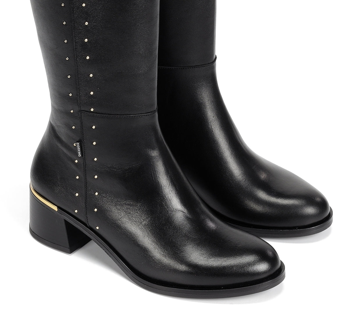 Dorking Kim D9609 Bottines Noir Femme Petit Talon
