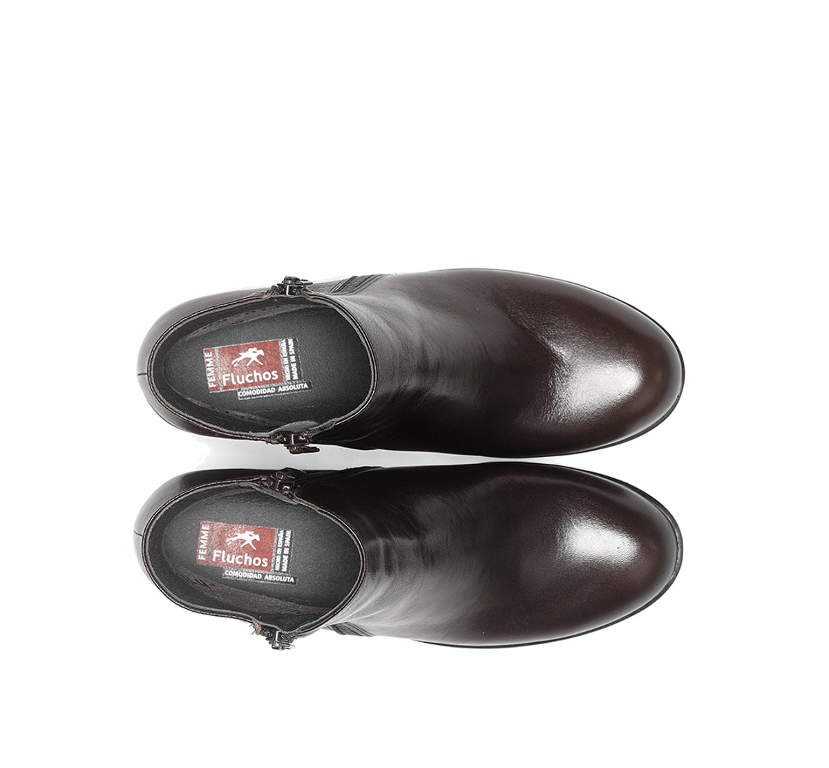 Fluchos Aliss F1367 bottine marron cuir femme