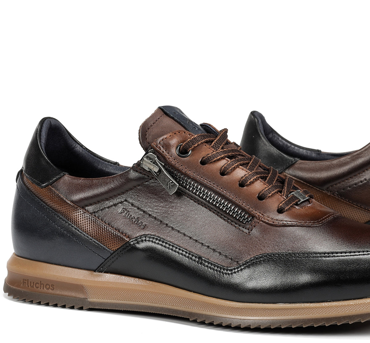 Fluchos Samir F2263 basket homme marron confort