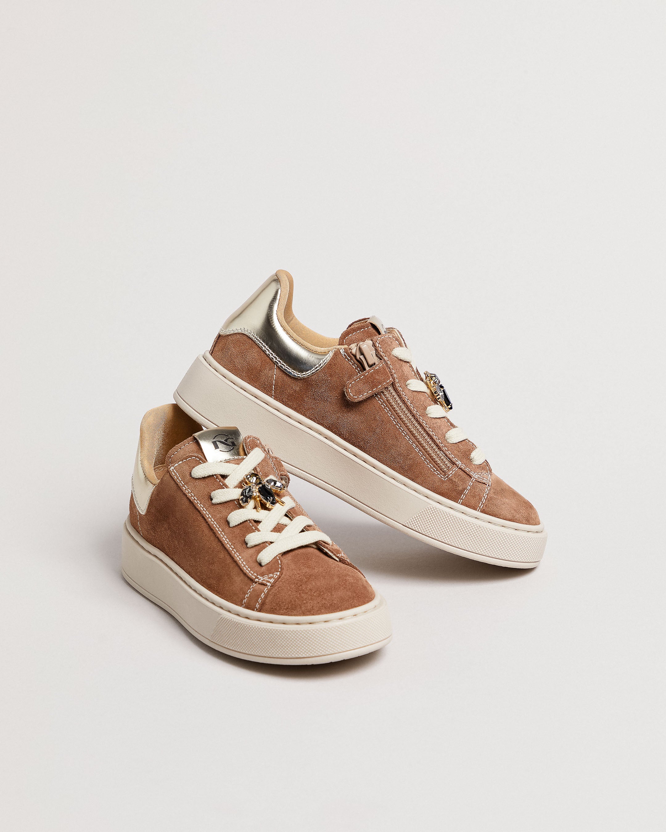 Nero Giardini Sneakers baskets ado fille suède