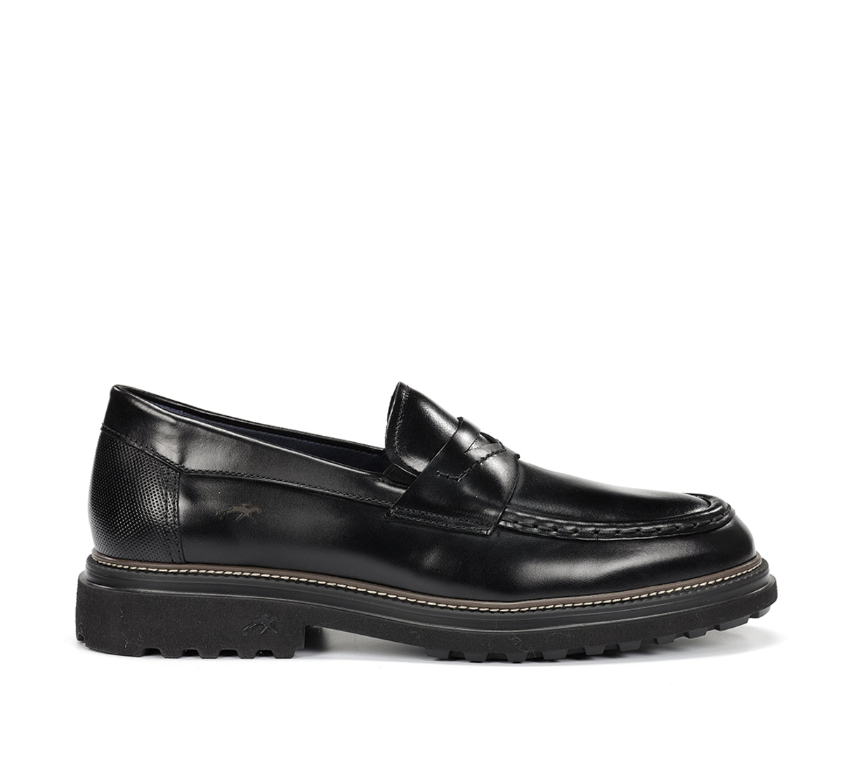 Fluchos Lincon F2058 mocassins homme noir cuir