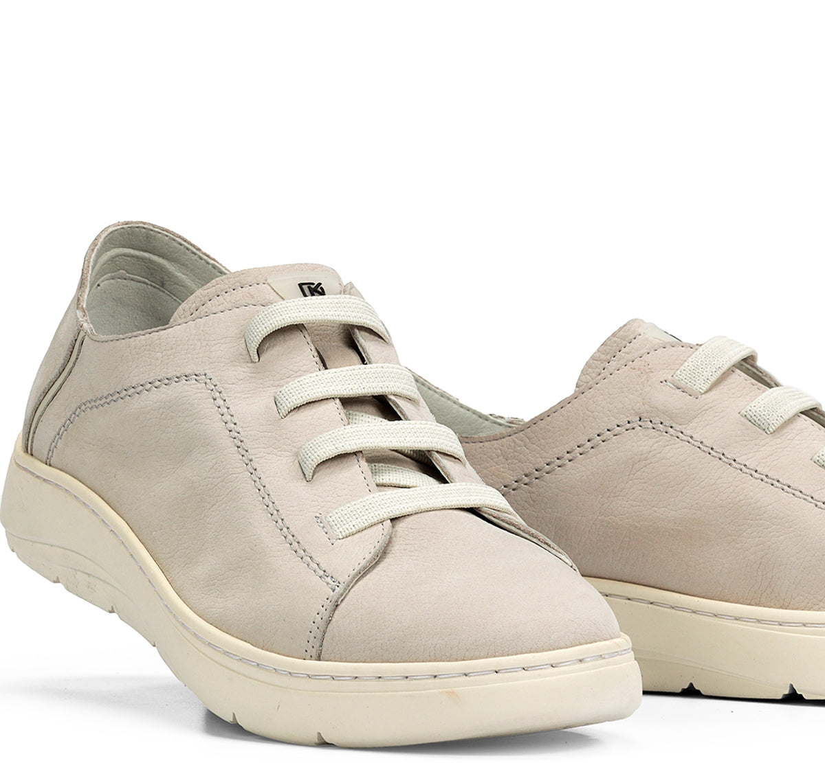 Dorking Yet D9500 chaussures femme blanc cuir large