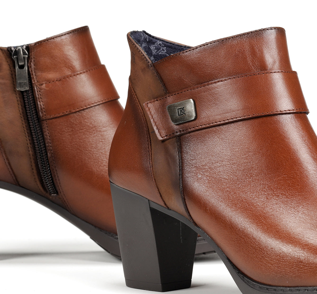 Dorking Evelyn D9111 bottines femme marron talon