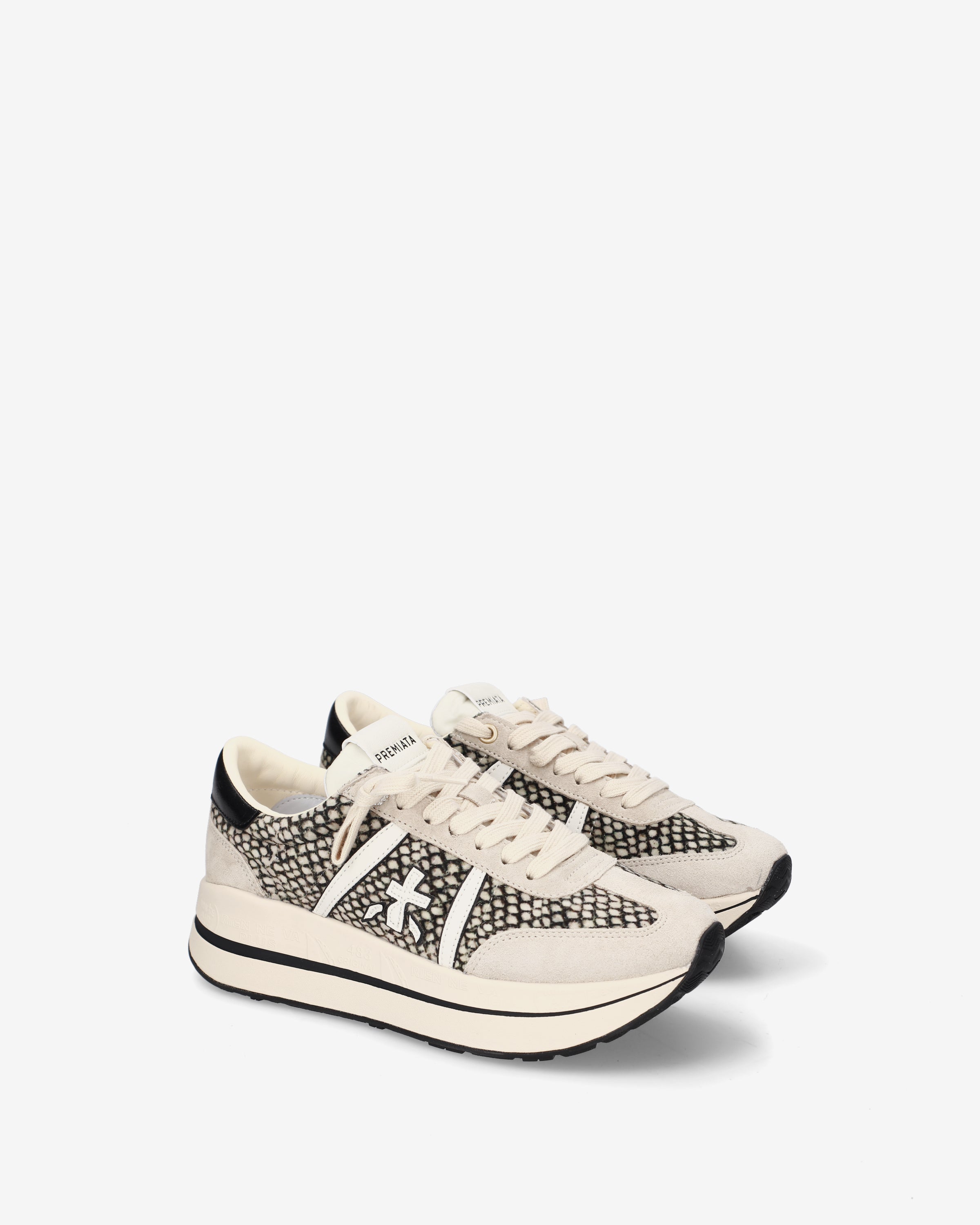 Premiata Bethcoin 8501 baskets femme plateforme mesh
