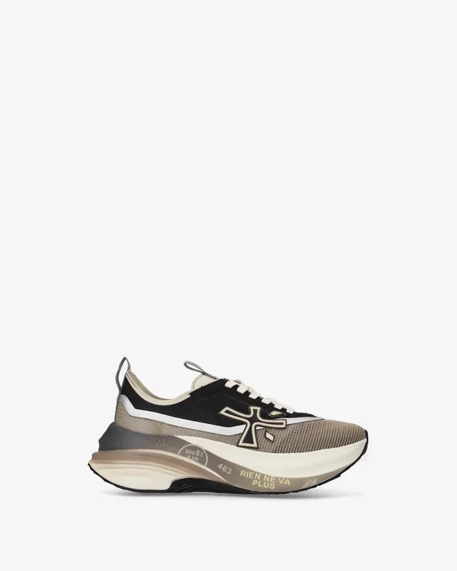 Premiata Hill 0.1 8586 Basket Beige Femme