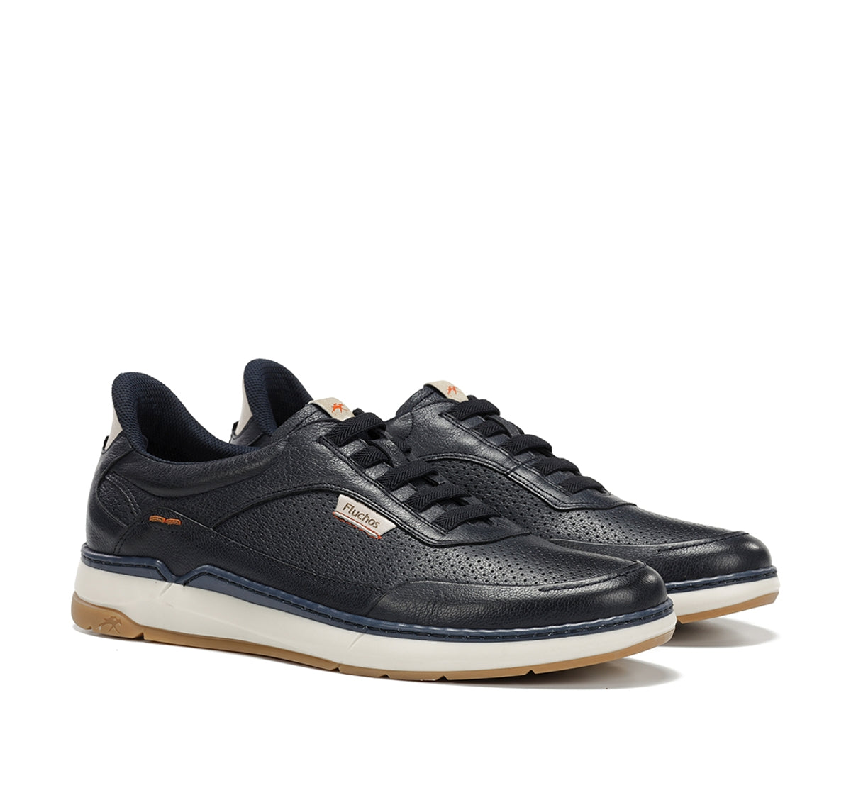 Fluchos Jeff F2358 basket bleu homme à lacets