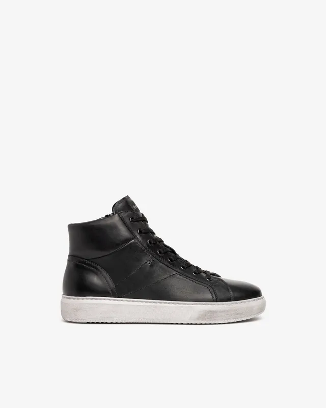 Nero Giardini Sneakers Baskets Cuir Homme Montantes