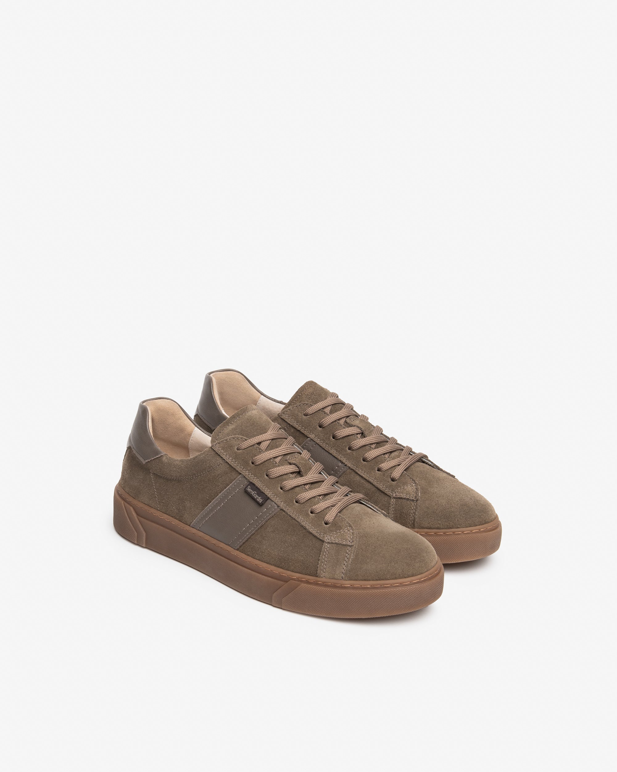 Nero Giardini Sneakers baskets cuir daim homme pointure 42